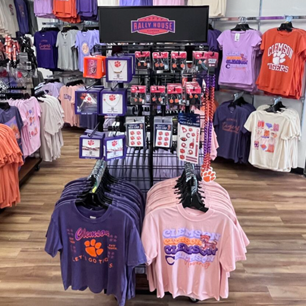 Rally House Clemson INTERIOR