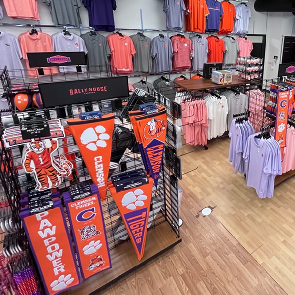 Rally House Clemson INTERIOR