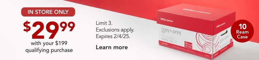 10 ream case paper deal