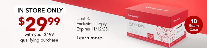 10 ream case paper deal