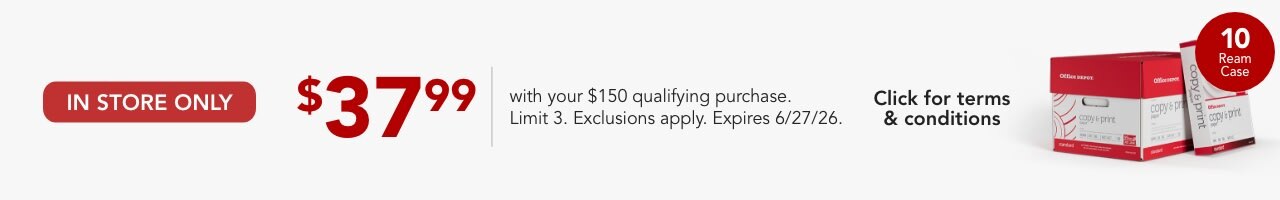 10 ream case paper deal