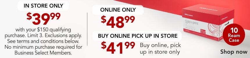 10 ream case paper deal