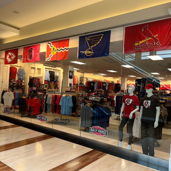 Rally House West County Mall INTERIOR